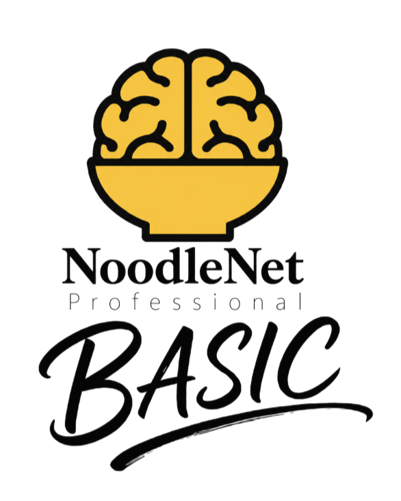 NoodleNet BASIC logo with transparent background