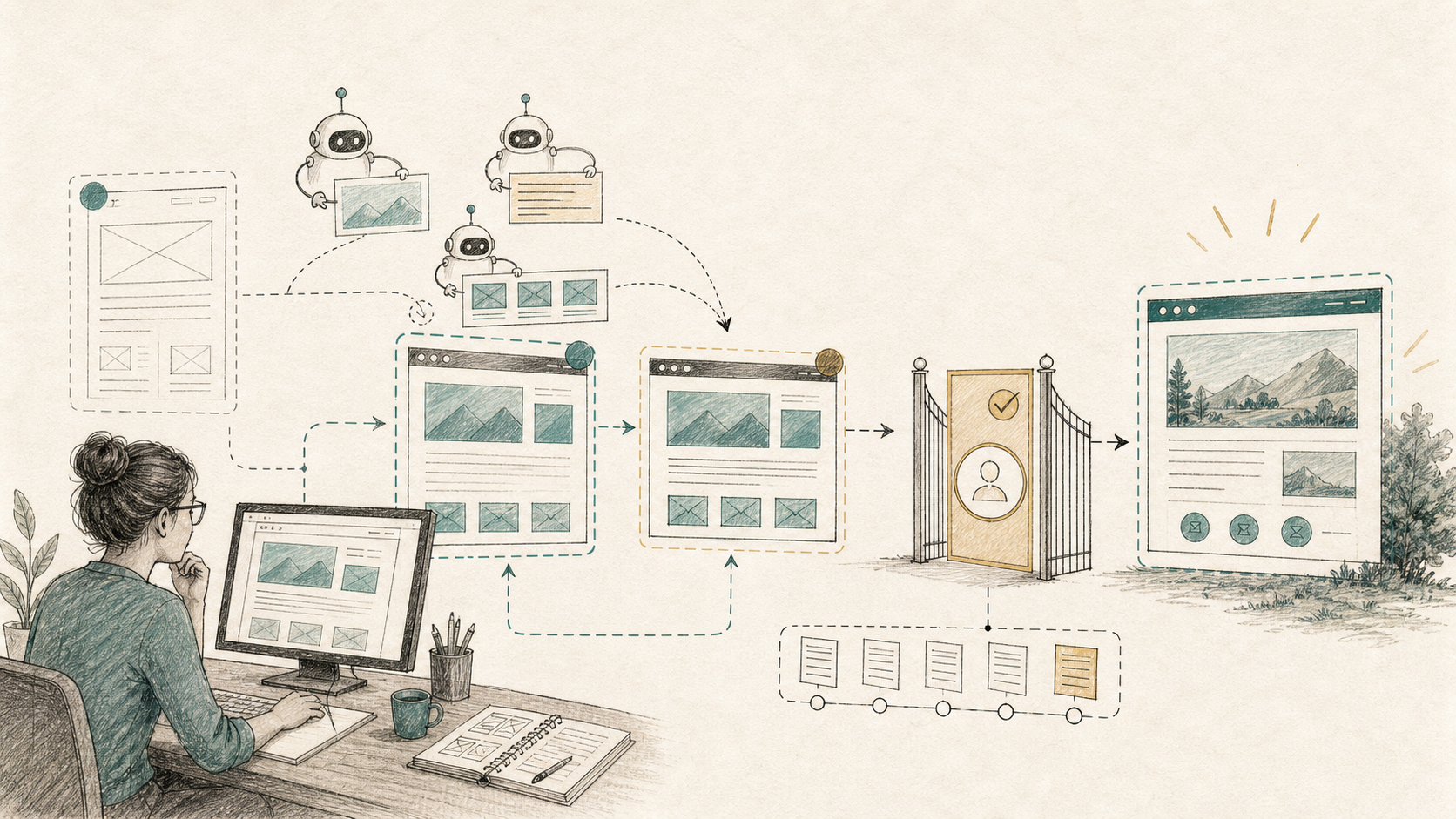 StoryShellOS showing approval and publishing control before content goes live.