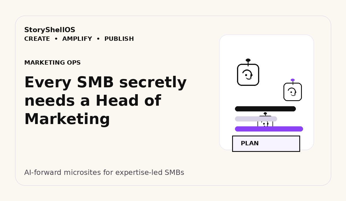 Every SMB secretly needs a Head of Marketing title image