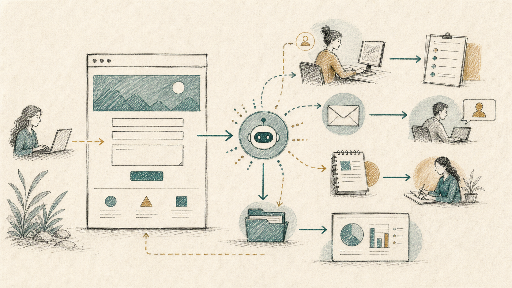 Forms are where the website becomes a workflow title image