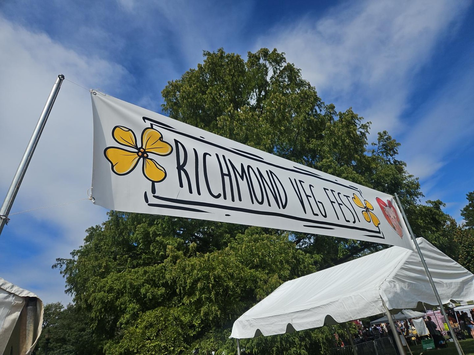 Richmond VegFest became the source environment for a live capture and publishing workflow test.
